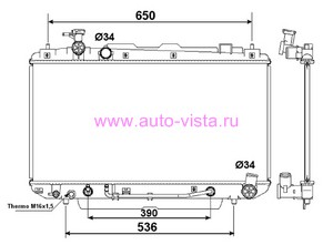   Toyota RAV4 A 05/00 OE1640028140